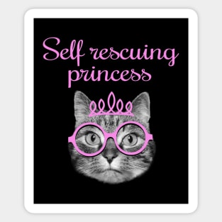 Self rescuing princess Sticker